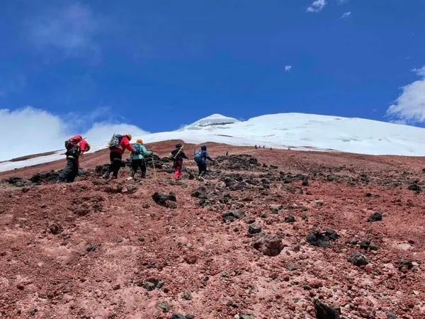 Vrchol Cotopaxi, Ekvádor